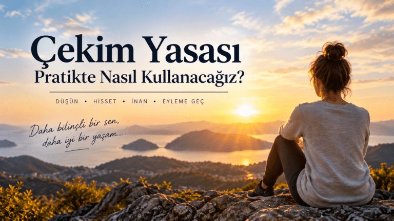 Çekim Yasası Serisi – 2: Bilinçli Olarak Çekim Yasasını Çalıştırmak